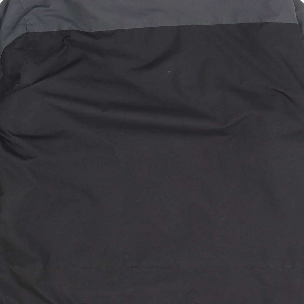 Greenwoods Mens Black   Rain Coat Coat Size M