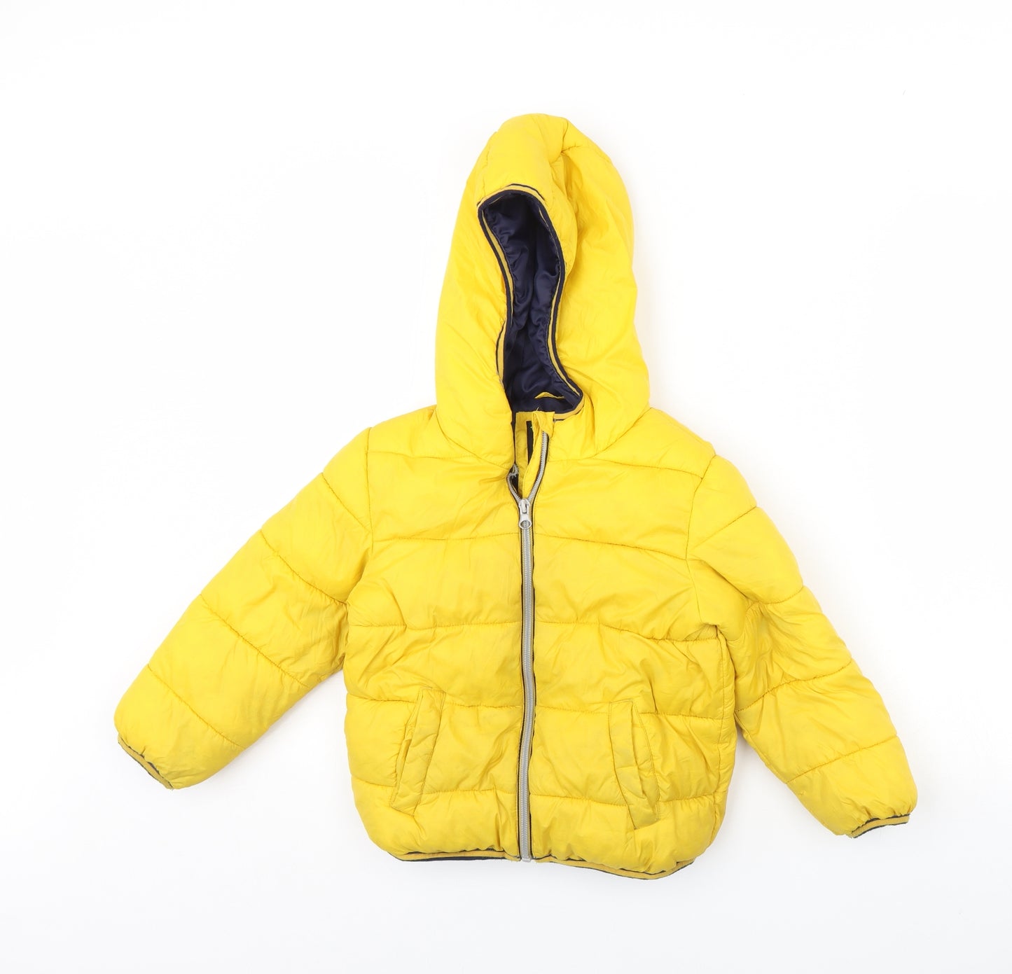 F&F Boys Yellow   Rain Coat Coat Size 5 Years