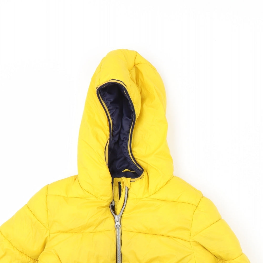 F&F Boys Yellow   Rain Coat Coat Size 5 Years