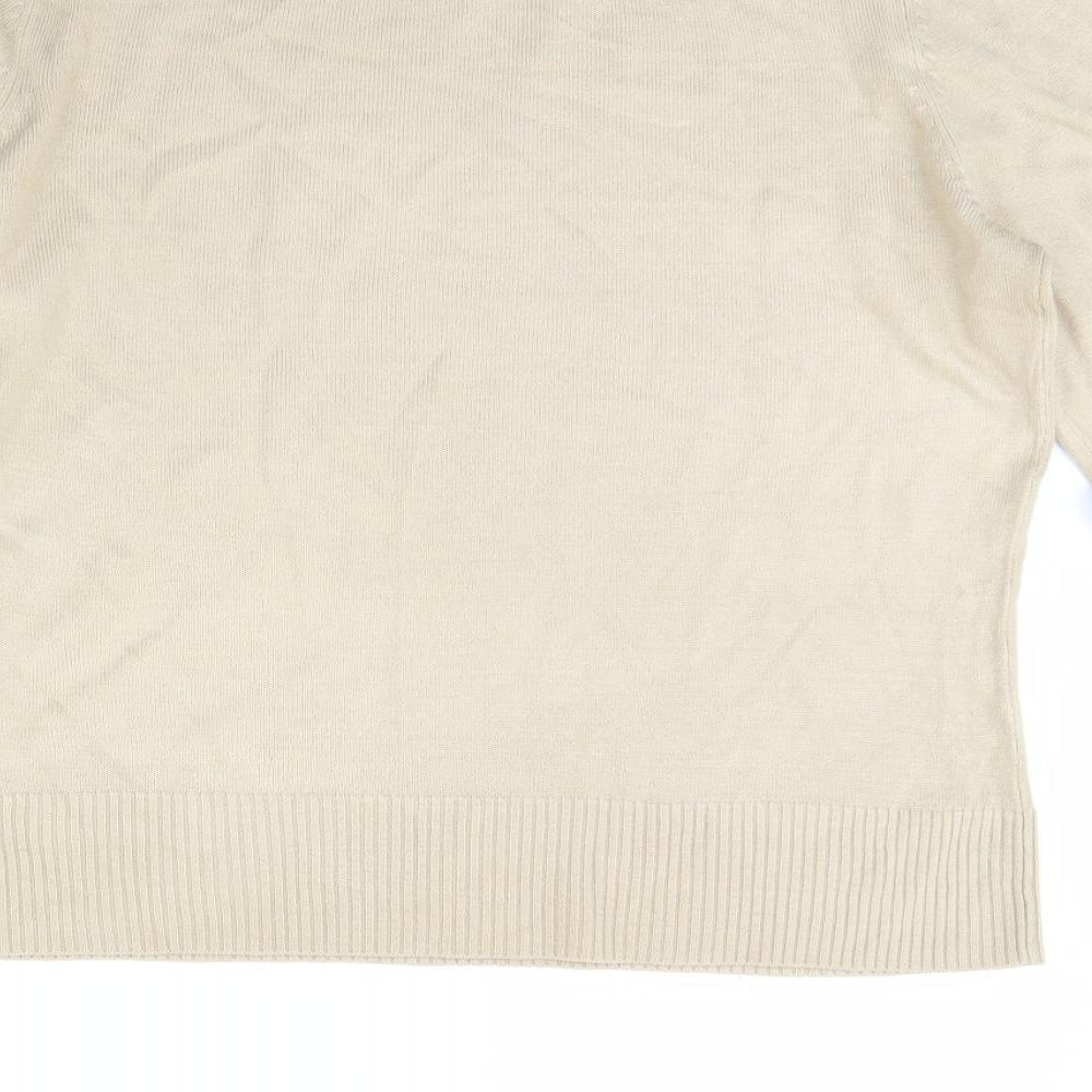 Berketex Womens Beige   Pullover Jumper Size 14