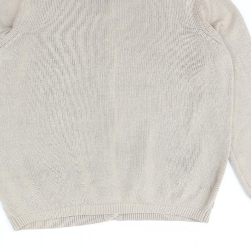 Bonmarché Womens Beige   Cardigan Jumper Size M