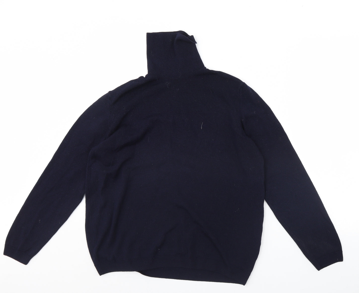 M&s Womens Blue   Pullover Jumper Size 14
