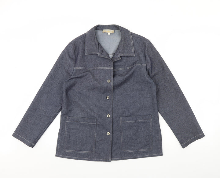 Daxon Womens Blue Jacket Size 10