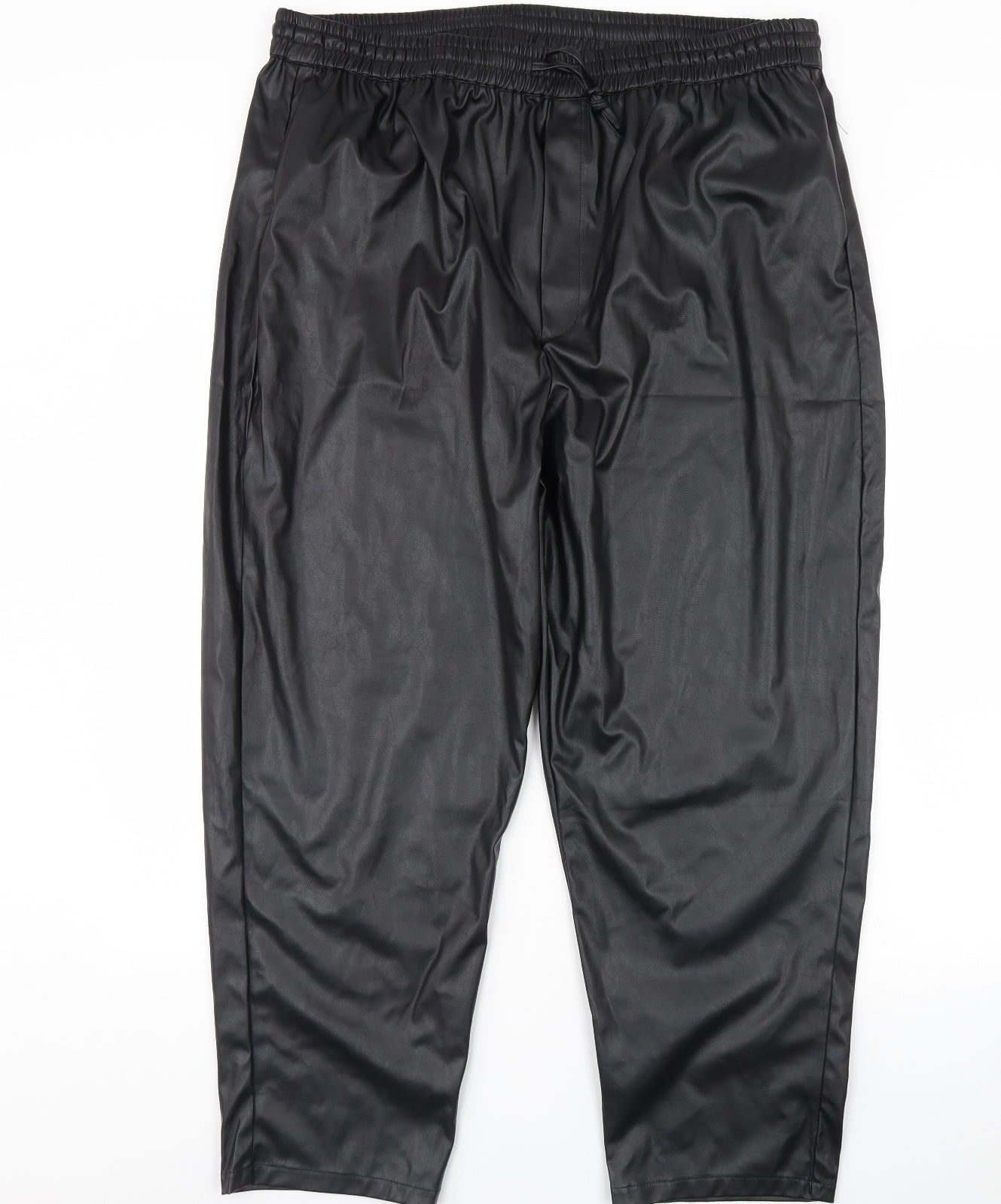 New Look Womens Black   Trousers  Size 26 L31 in
