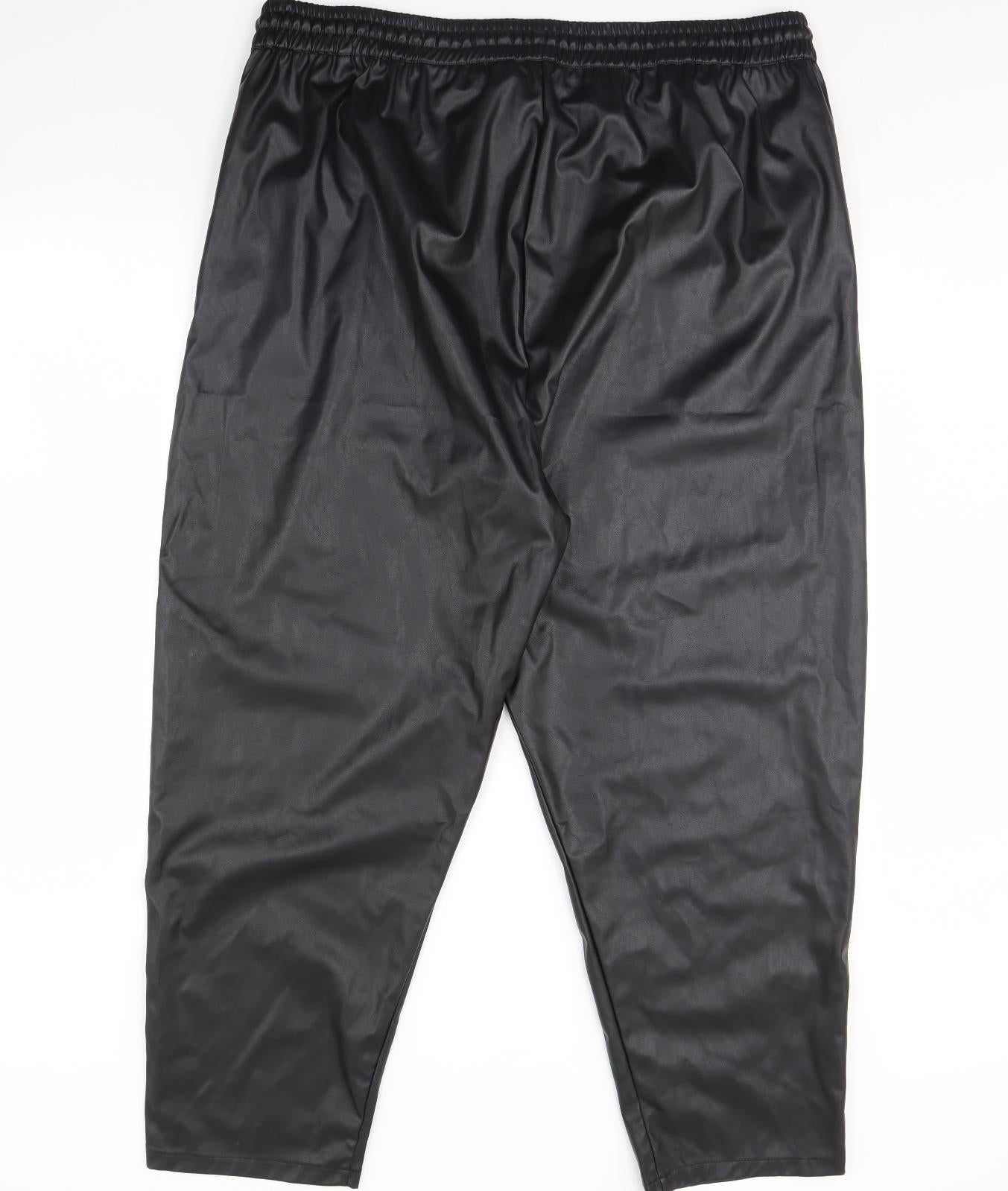 New Look Womens Black   Trousers  Size 26 L31 in