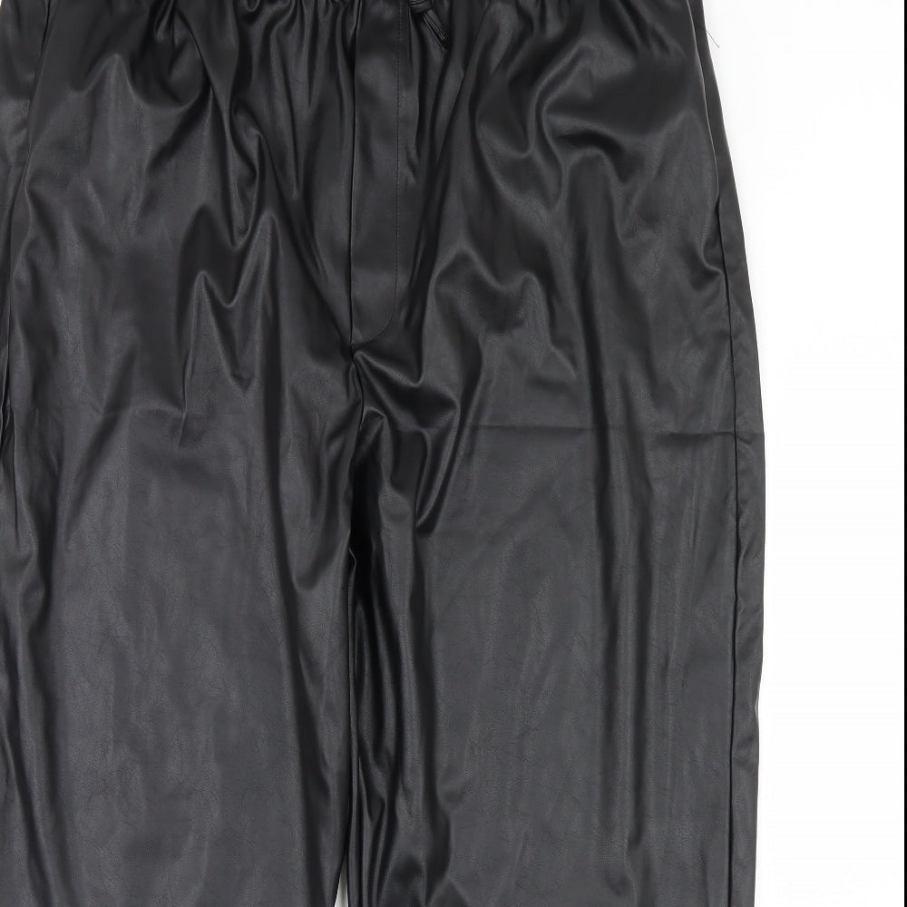 New Look Womens Black   Trousers  Size 26 L31 in