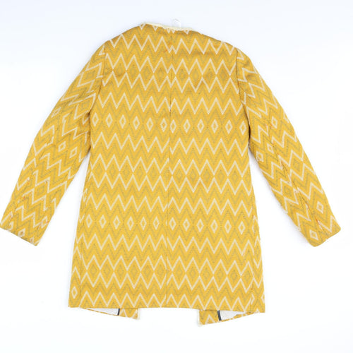 NEXT Womens Yellow Striped  Jacket  Size 6