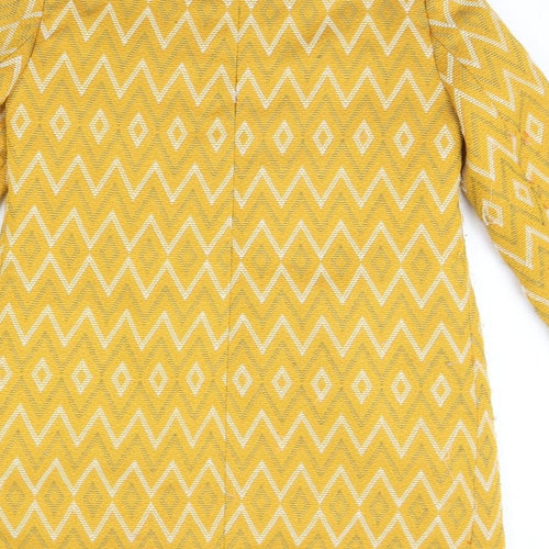 NEXT Womens Yellow Striped  Jacket  Size 6