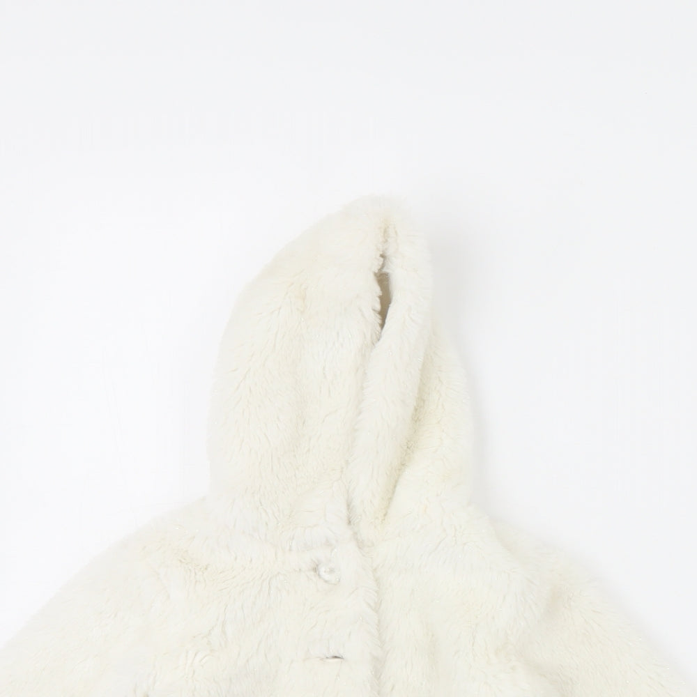 George Girls Ivory   Jacket  Size 6-9 Months