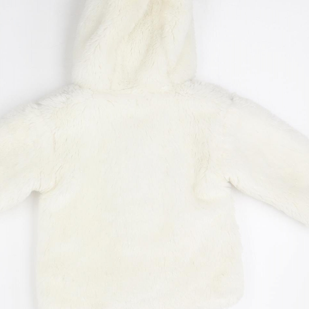 George Girls Ivory   Jacket  Size 6-9 Months