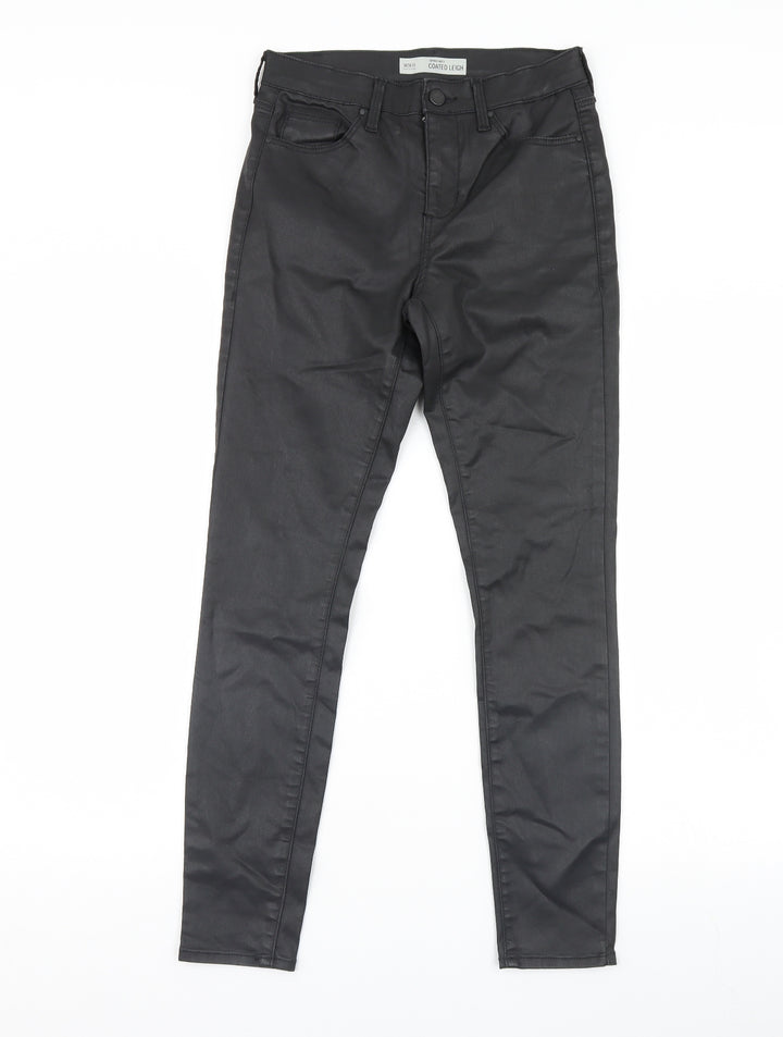 Topshop Womens Black   Capri Jeans Size 28 L30 in