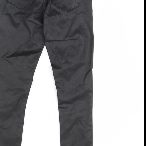 Topshop Womens Black   Capri Jeans Size 28 L30 in