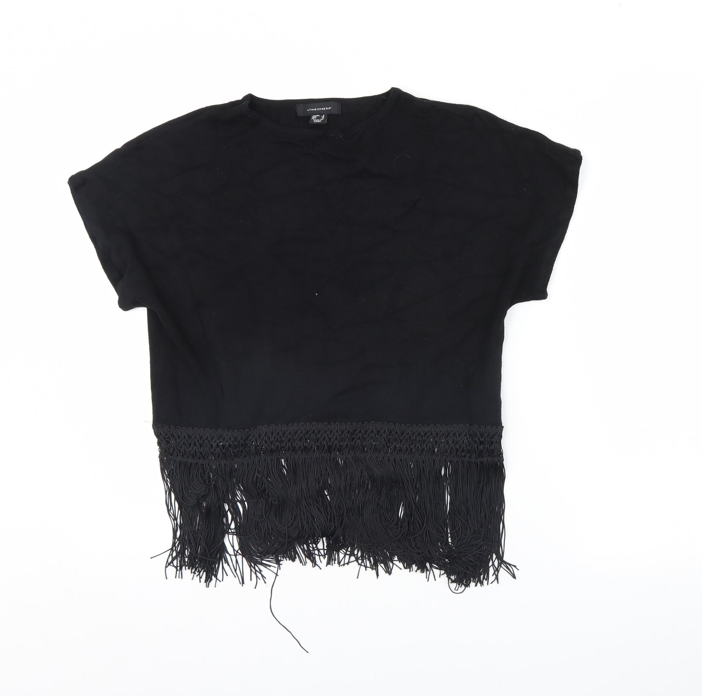 Atmosphere Womens Black   Basic Blouse Size 8