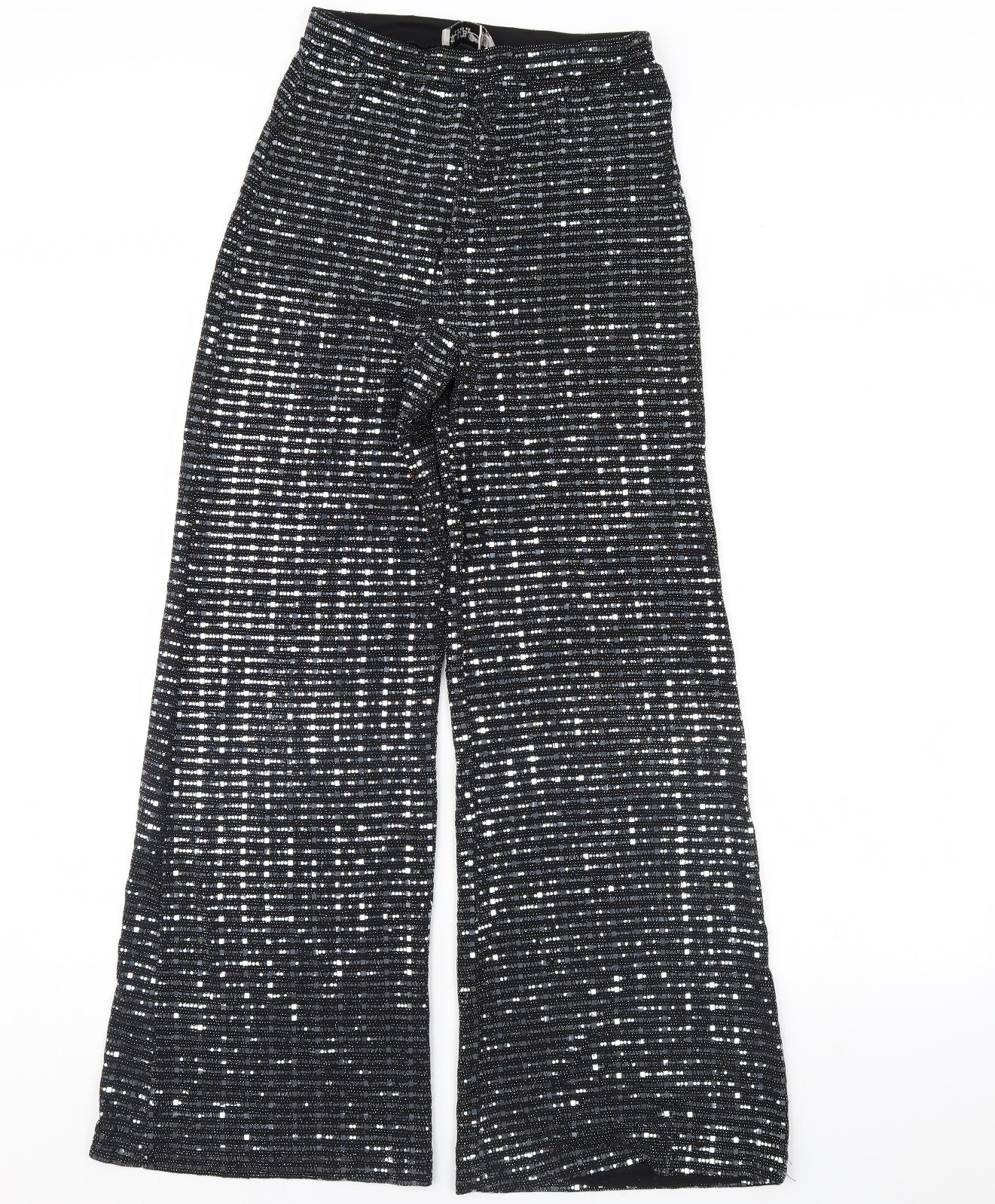 Club L London Womens Black   Trousers  Size 10 L32 in