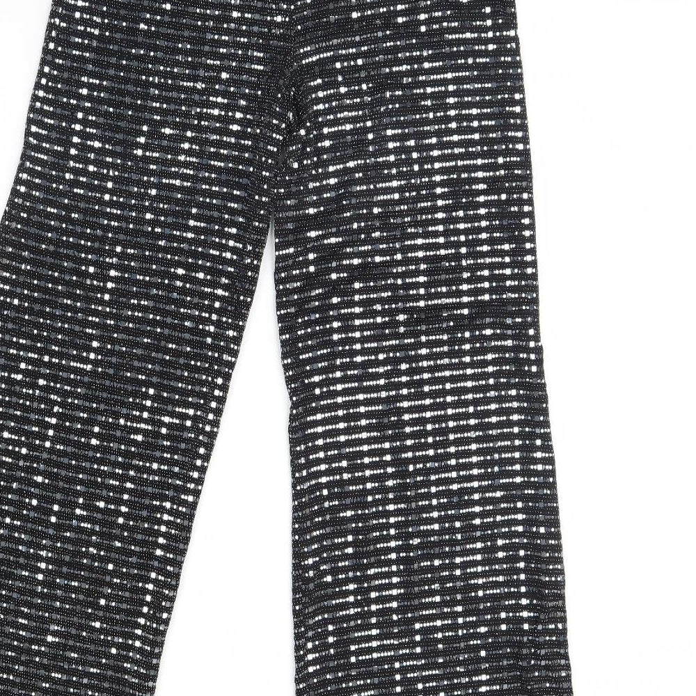 Club L London Womens Black   Trousers  Size 10 L32 in