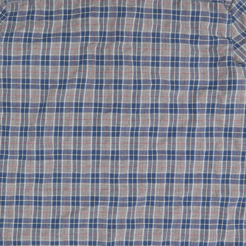 Farrell Mens Grey Check   Dress Shirt Size 2XL