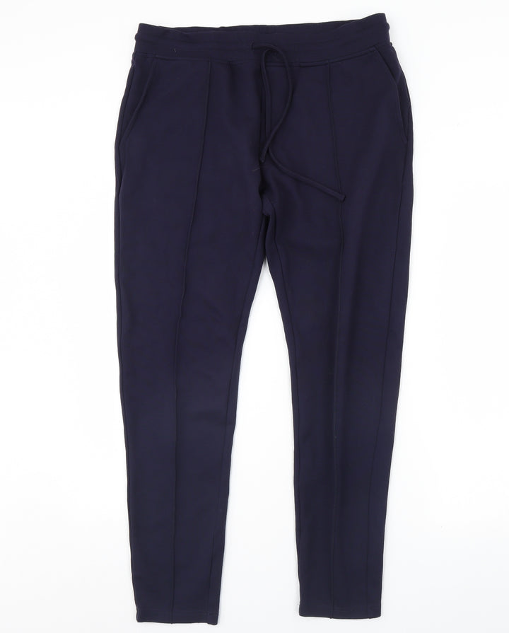 ARNIE Womens Blue   Jogger Trousers Size 36 in L30 in