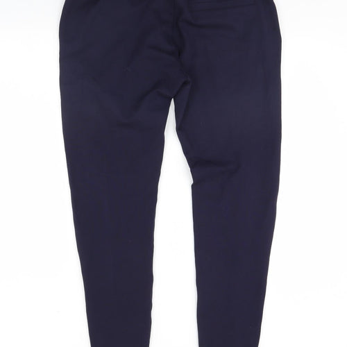 ARNIE Womens Blue   Jogger Trousers Size 36 in L30 in