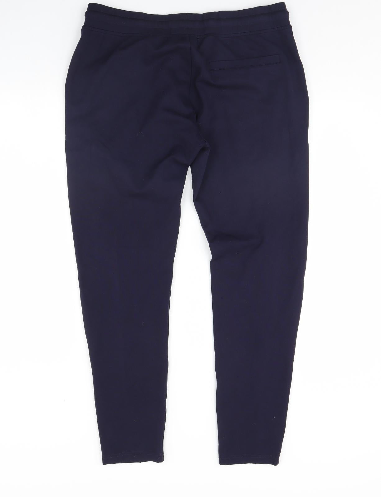 ARNIE Womens Blue   Jogger Trousers Size 36 in L30 in