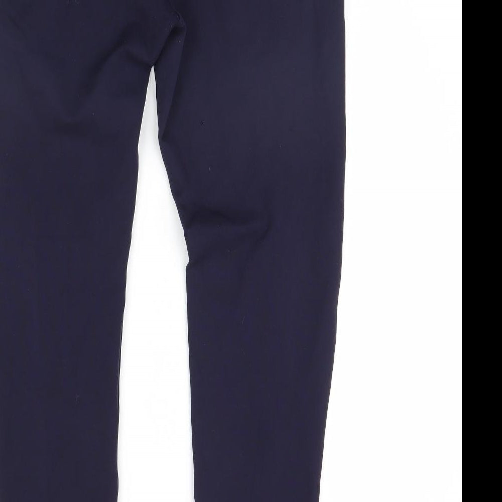 ARNIE Womens Blue   Jogger Trousers Size 36 in L30 in
