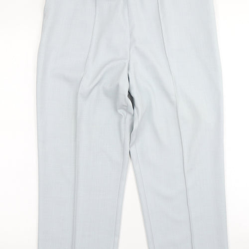 Classic Womens Blue   Dress Pants Trousers Size 14 L26 in