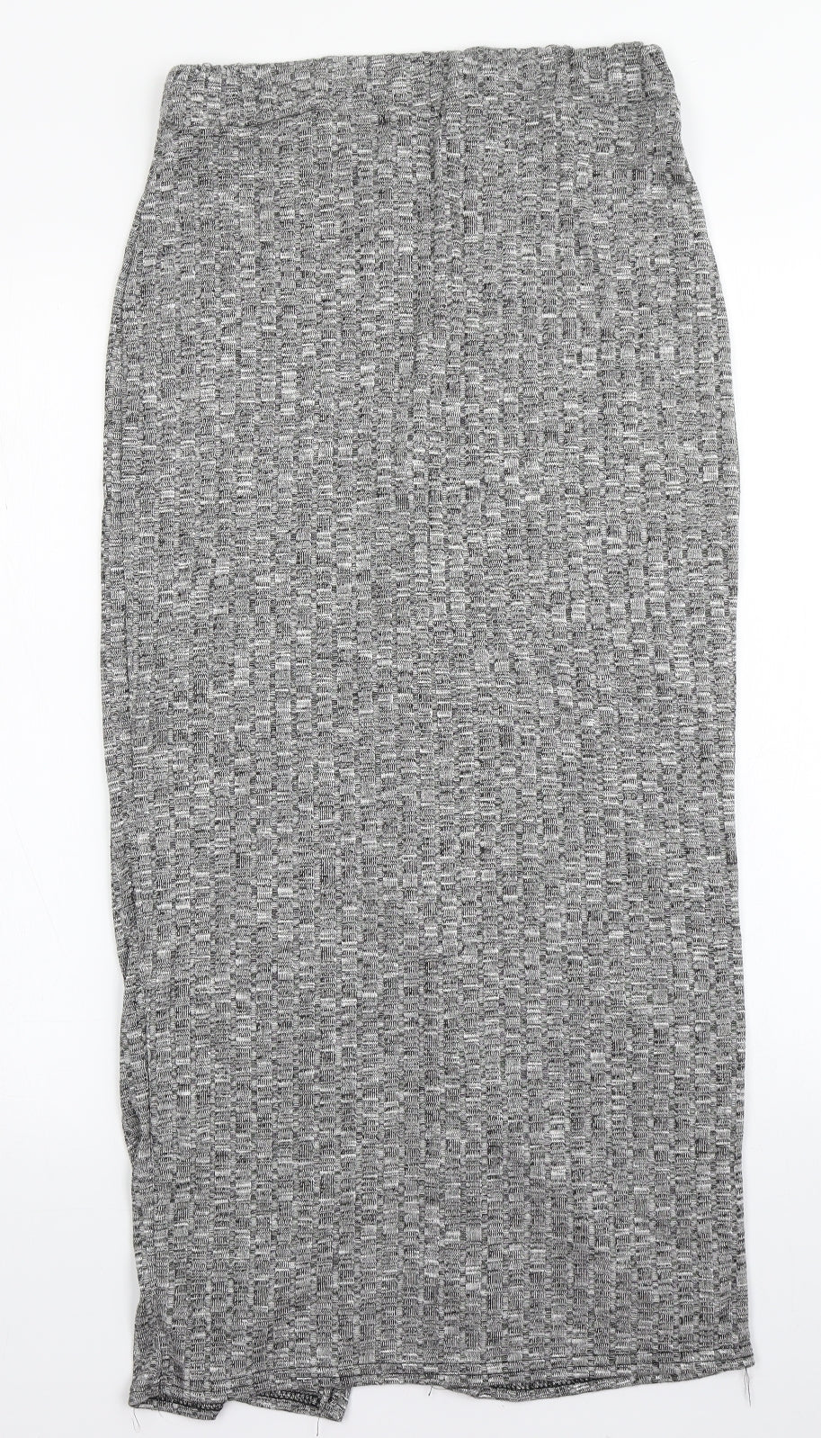 PRETTYLITTLETHING Womens Grey   Bandage Skirt Size 14