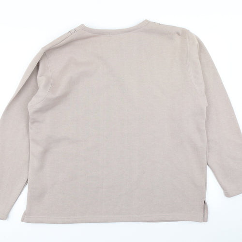 Bonmarché Womens Brown   Pullover Sweatshirt Size M