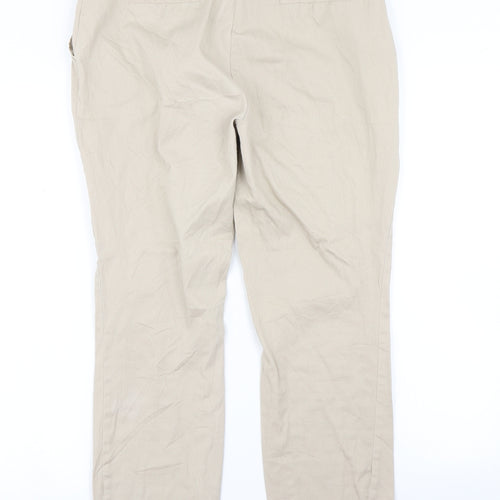 Atmosphere Womens Beige   Dress Pants Trousers Size 14 L24 in