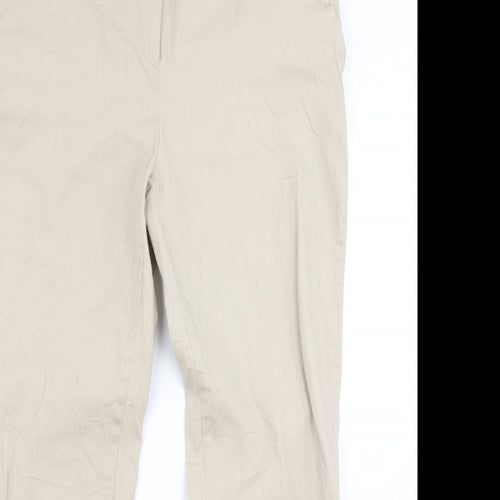 Atmosphere Womens Beige   Dress Pants Trousers Size 14 L24 in