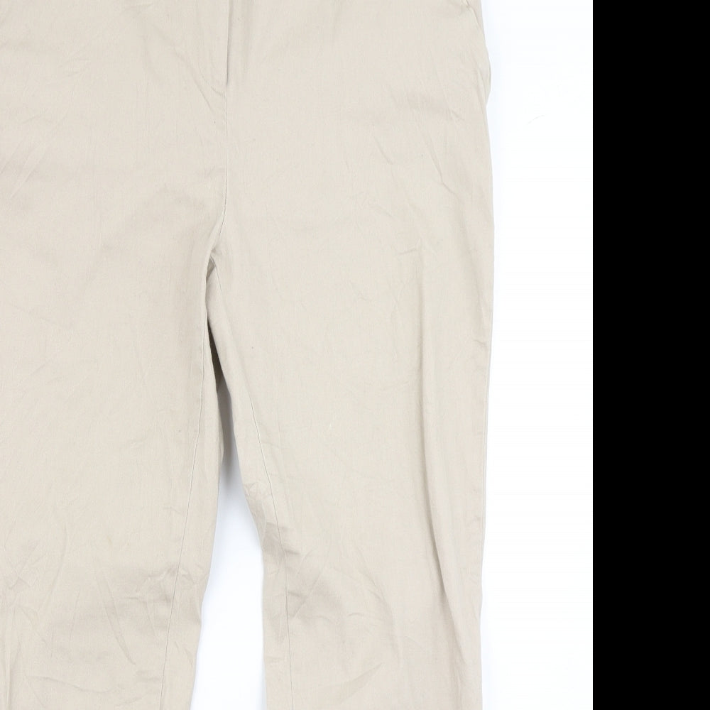 Atmosphere Womens Beige   Dress Pants Trousers Size 14 L24 in
