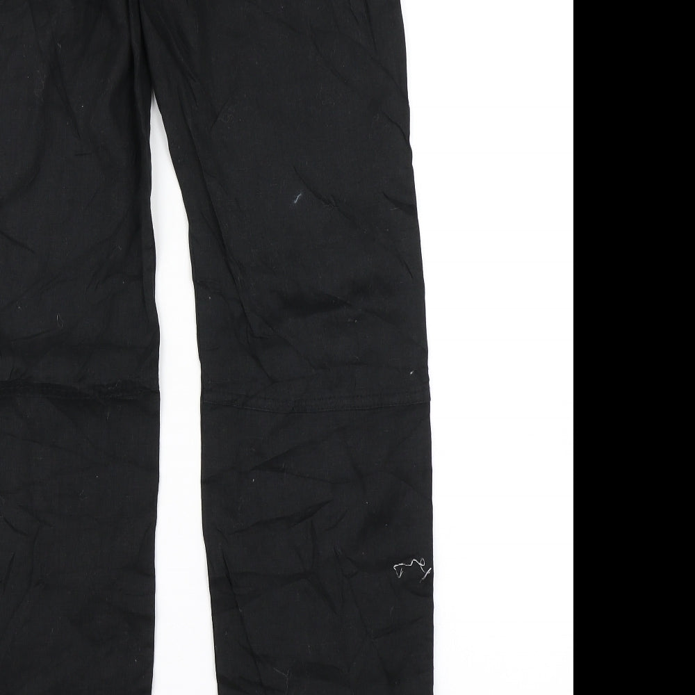 Atmosphere Womens Black   Cargo Trousers Size 10 L30 in