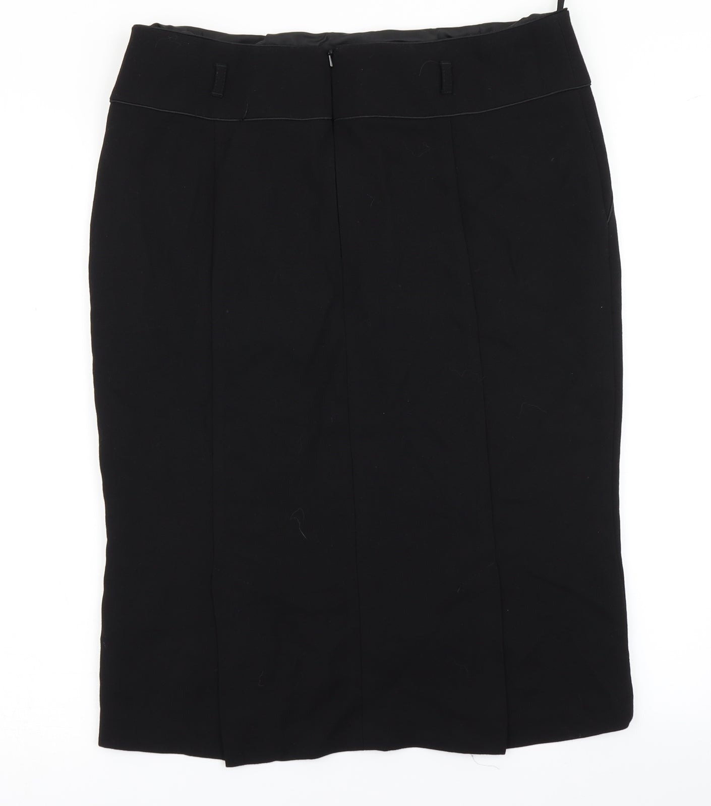 Marks & Spencer Womens Black   Straight & Pencil Skirt Size 14