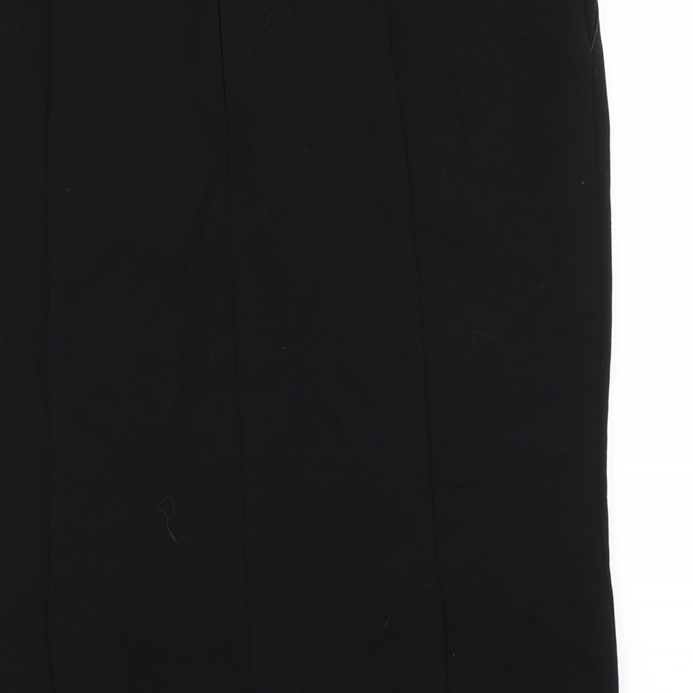 Marks & Spencer Womens Black   Straight & Pencil Skirt Size 14