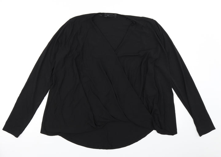 Atmosphere Womens Black   Basic Blouse Size 12