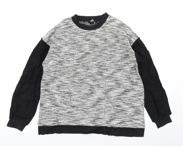 BDG Mens Grey Pullover Sweatshirt Size XS