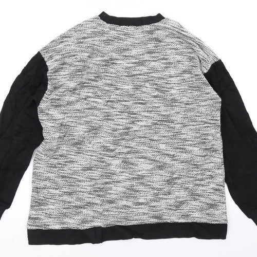 BDG Mens Grey   Pullover Sweatshirt Size XS
