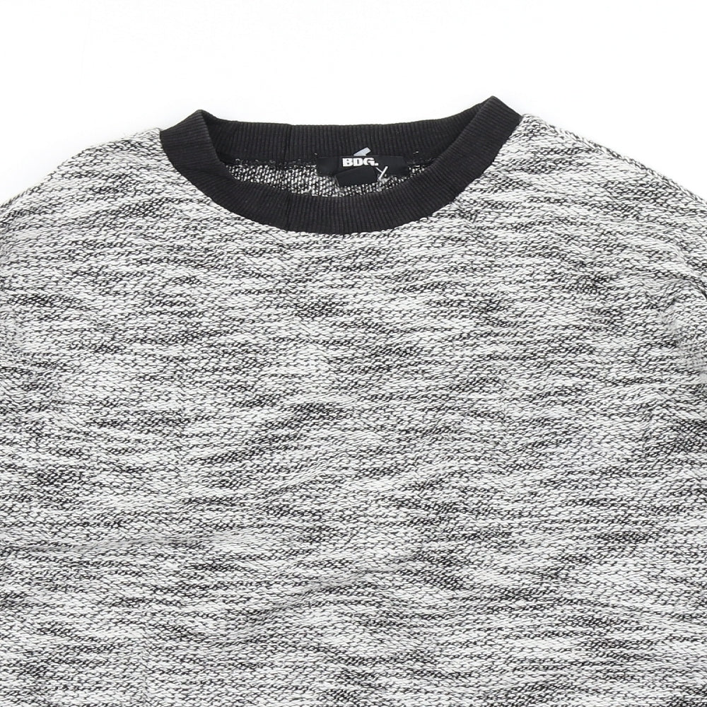 BDG Mens Grey   Pullover Sweatshirt Size XS