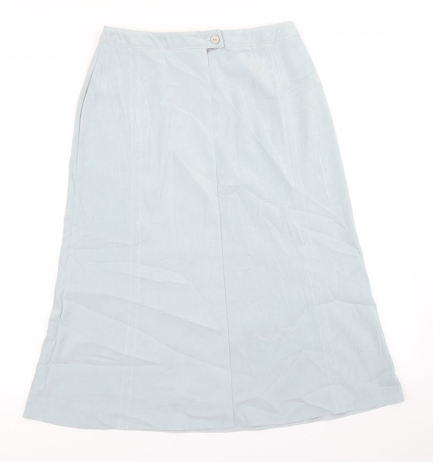 BHS Womens Blue   A-Line Skirt Size 10