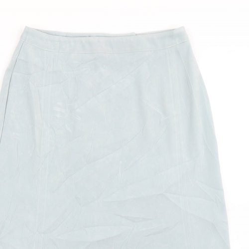 BHS Womens Blue   A-Line Skirt Size 10