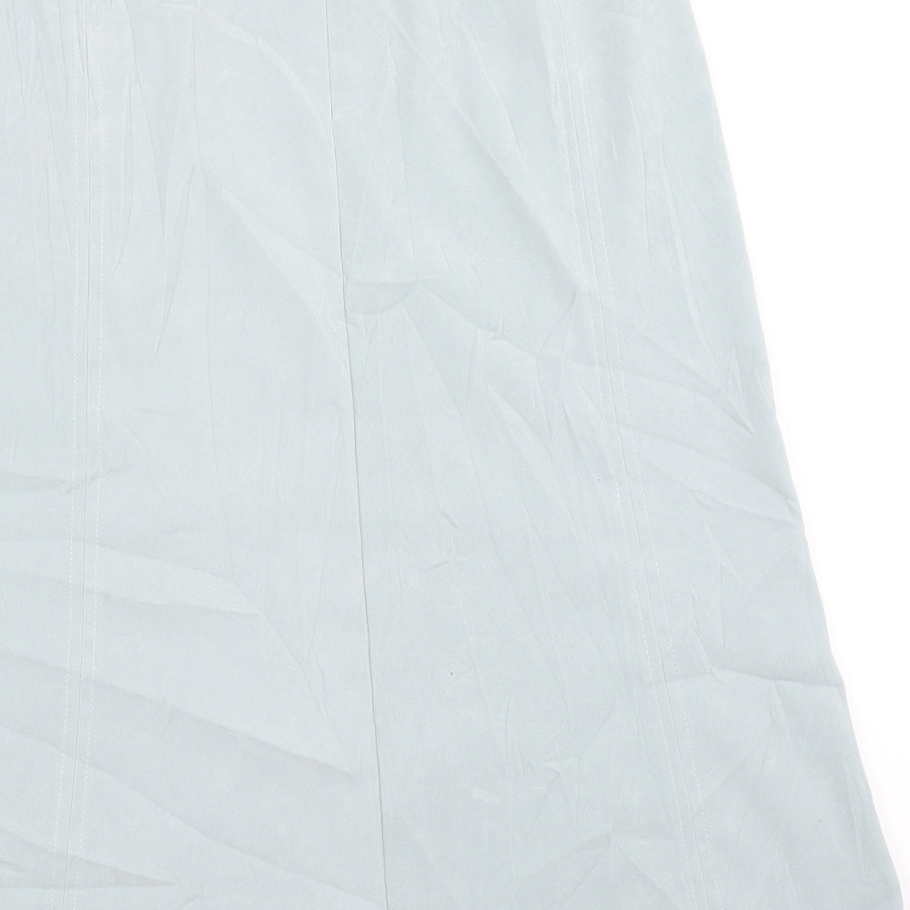 BHS Womens Blue   A-Line Skirt Size 10