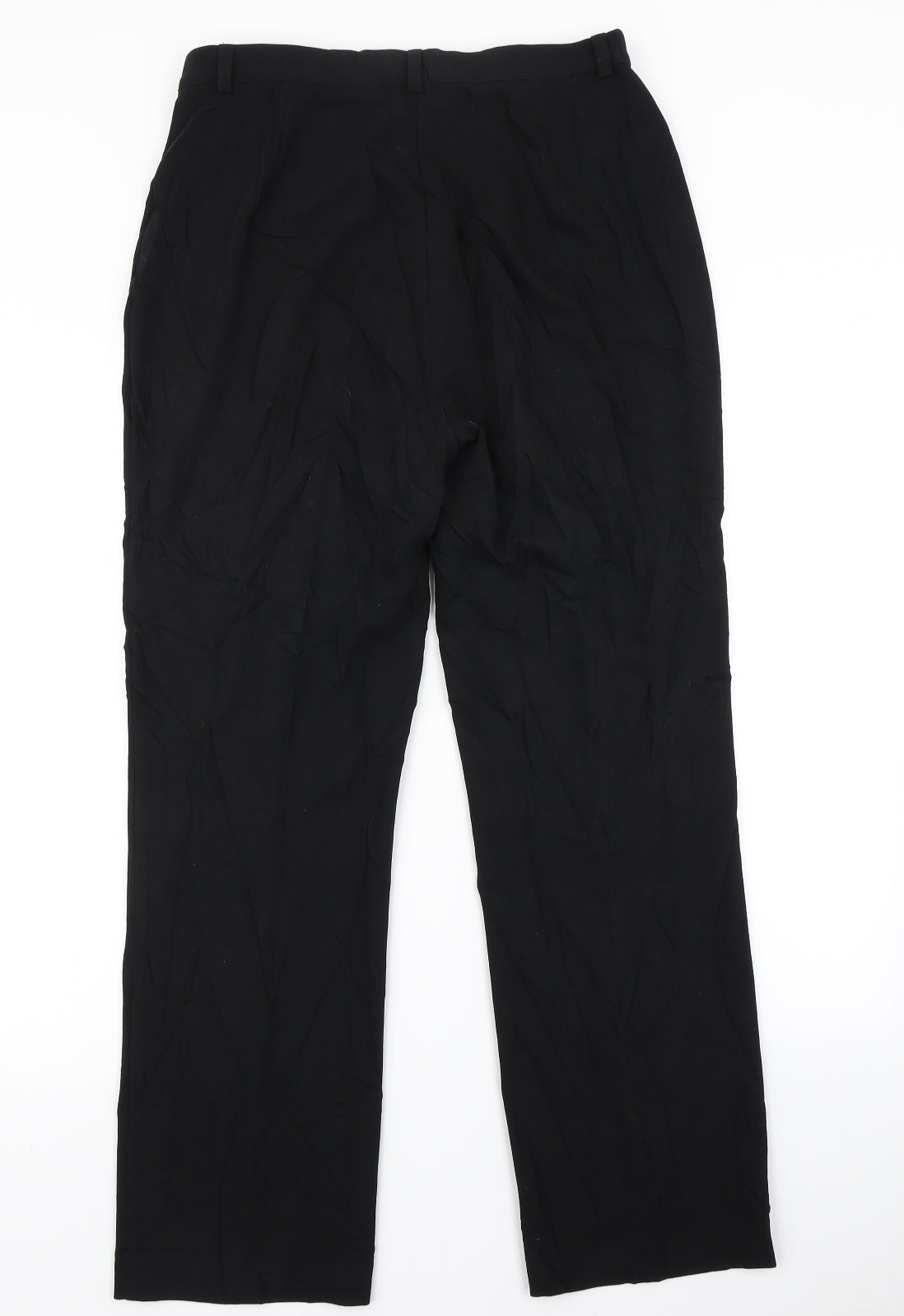 Marks & Spencer Womens Black   Dress Pants Trousers Size 14 L29 in