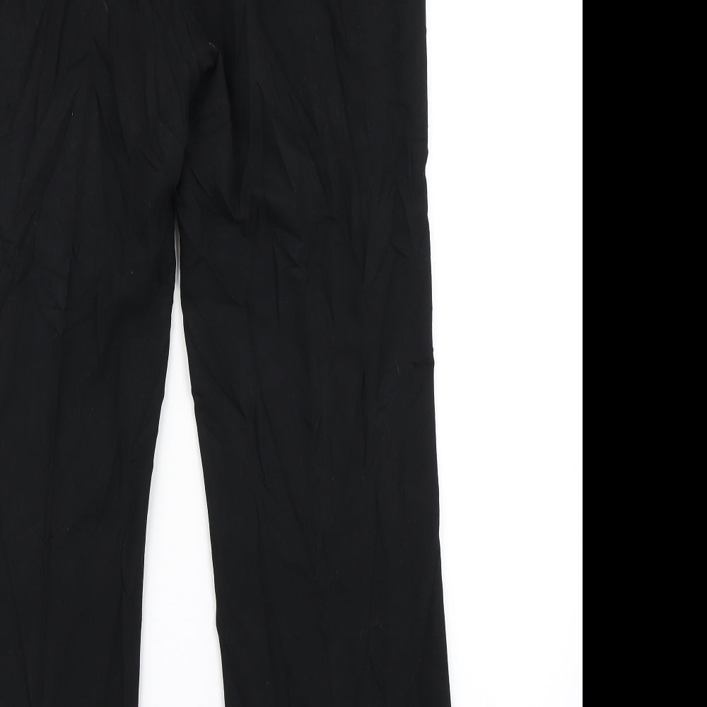 Marks & Spencer Womens Black   Dress Pants Trousers Size 14 L29 in