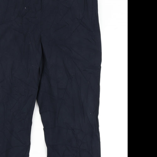 M&S Collection Womens Blue   Dress Pants Trousers Size 14 L29 in