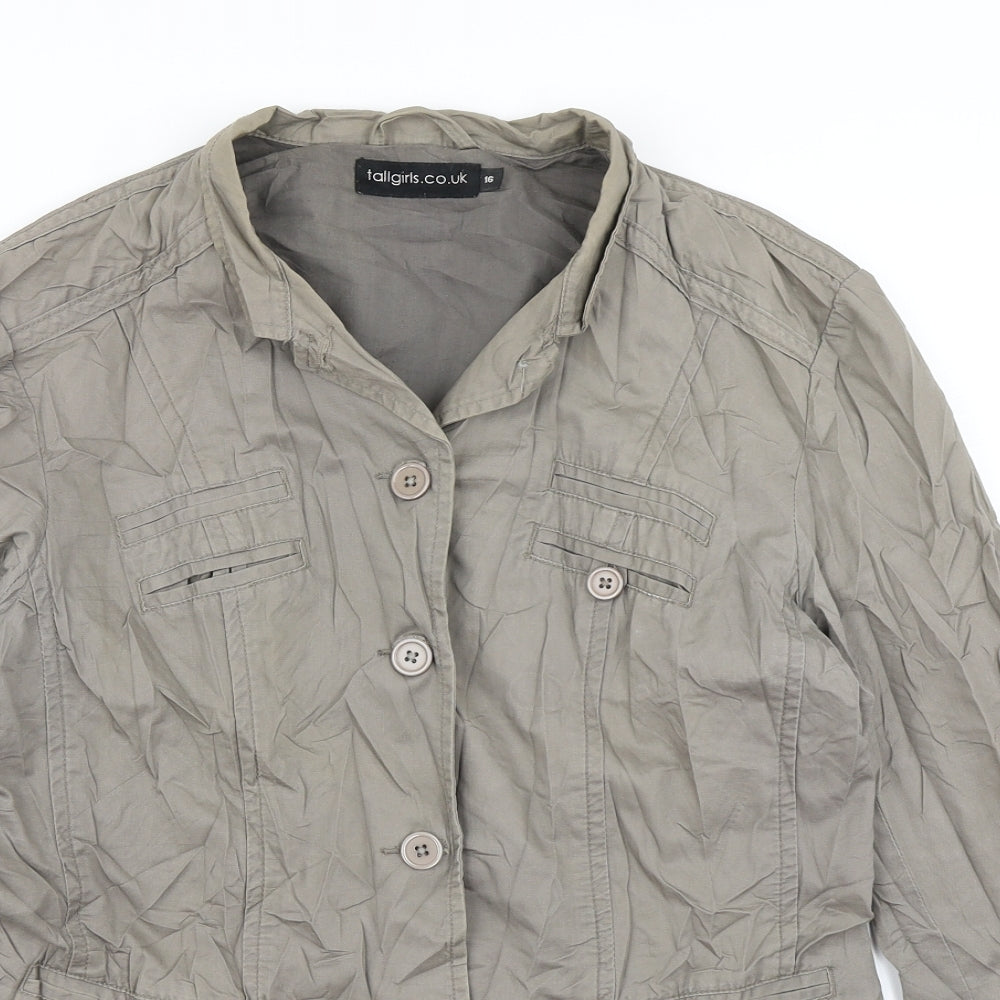 Tallgirls.co.uk Womens Brown   Jacket  Size 16