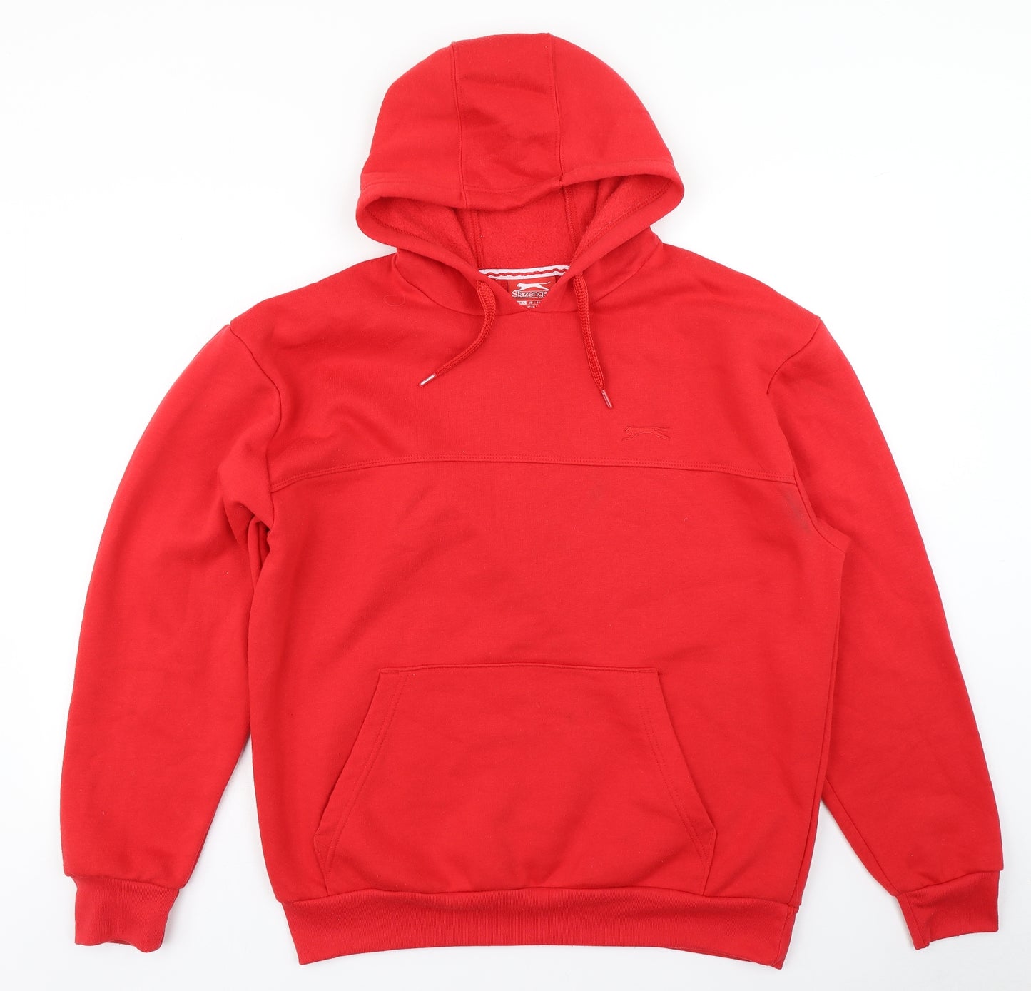 Slazenger Mens Red   Pullover Hoodie Size L