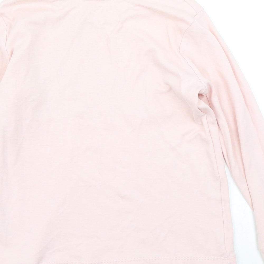 George Girls Pink   Basic T-Shirt Size 7-8 Years  - Children in Need