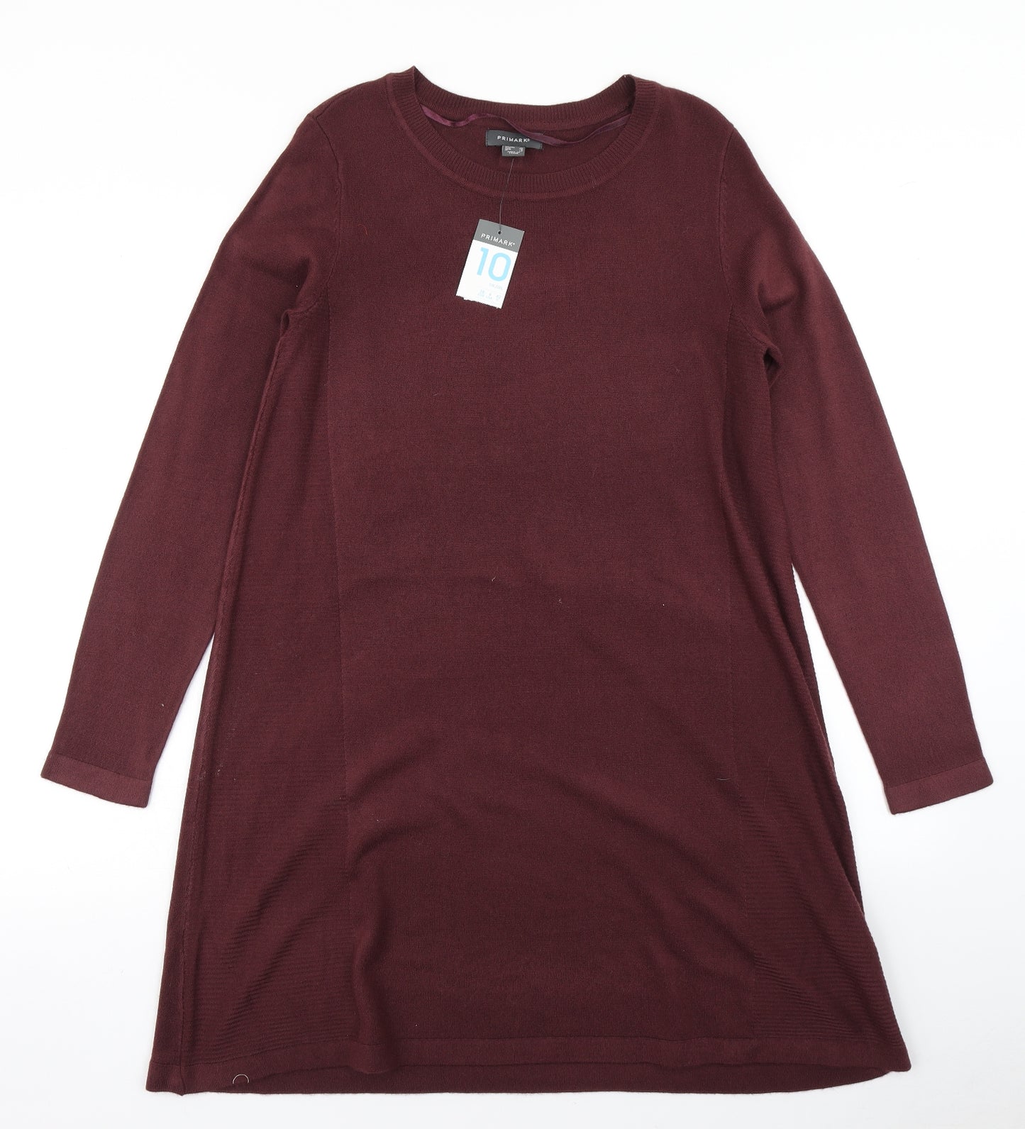 Primark Womens Purple  Knit Fit & Flare  Size 10