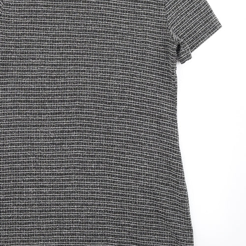 Dorothy Perkins Womens Grey   A-Line  Size 10