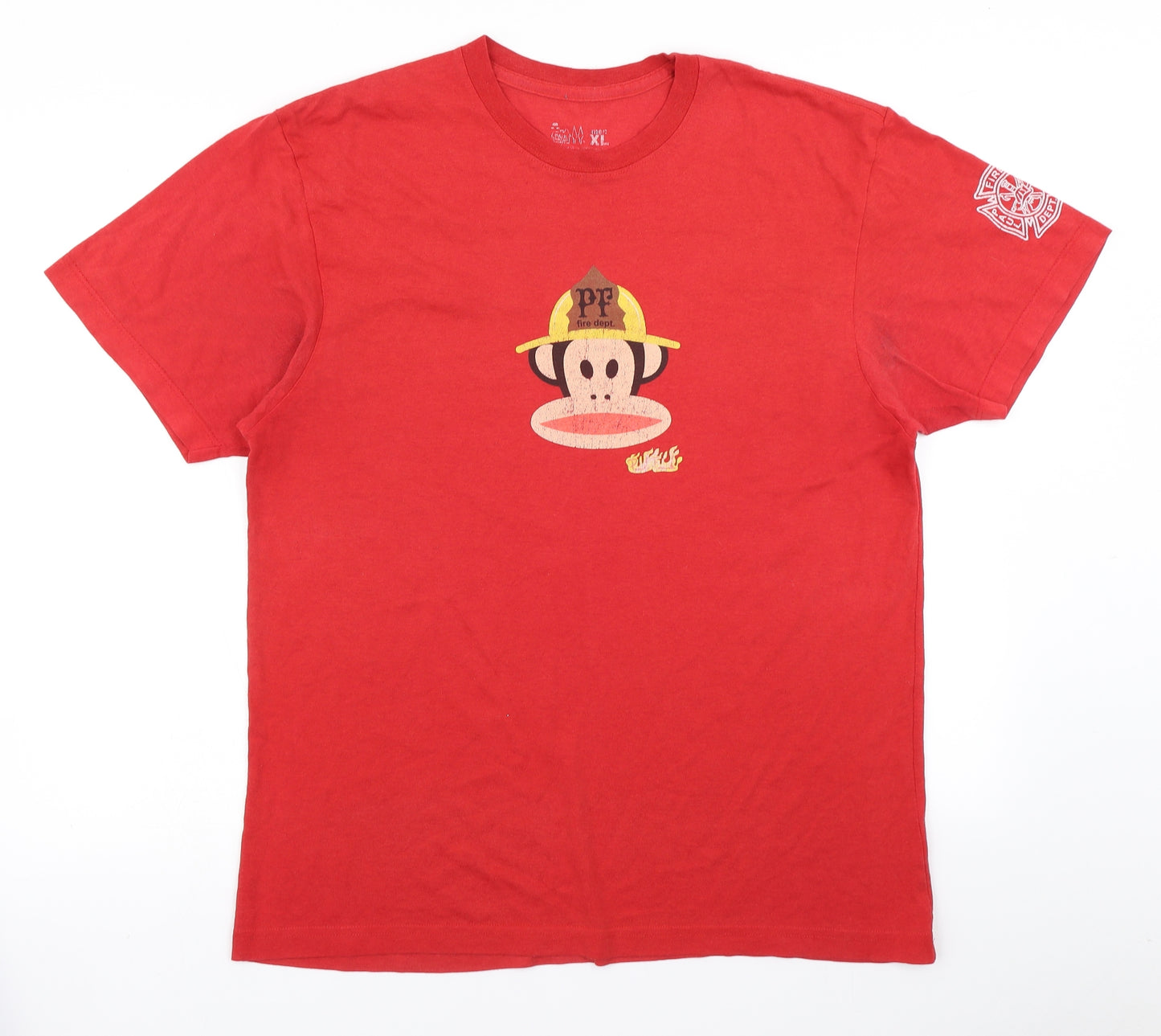 Paul Frank Mens Red    T-Shirt Size XL