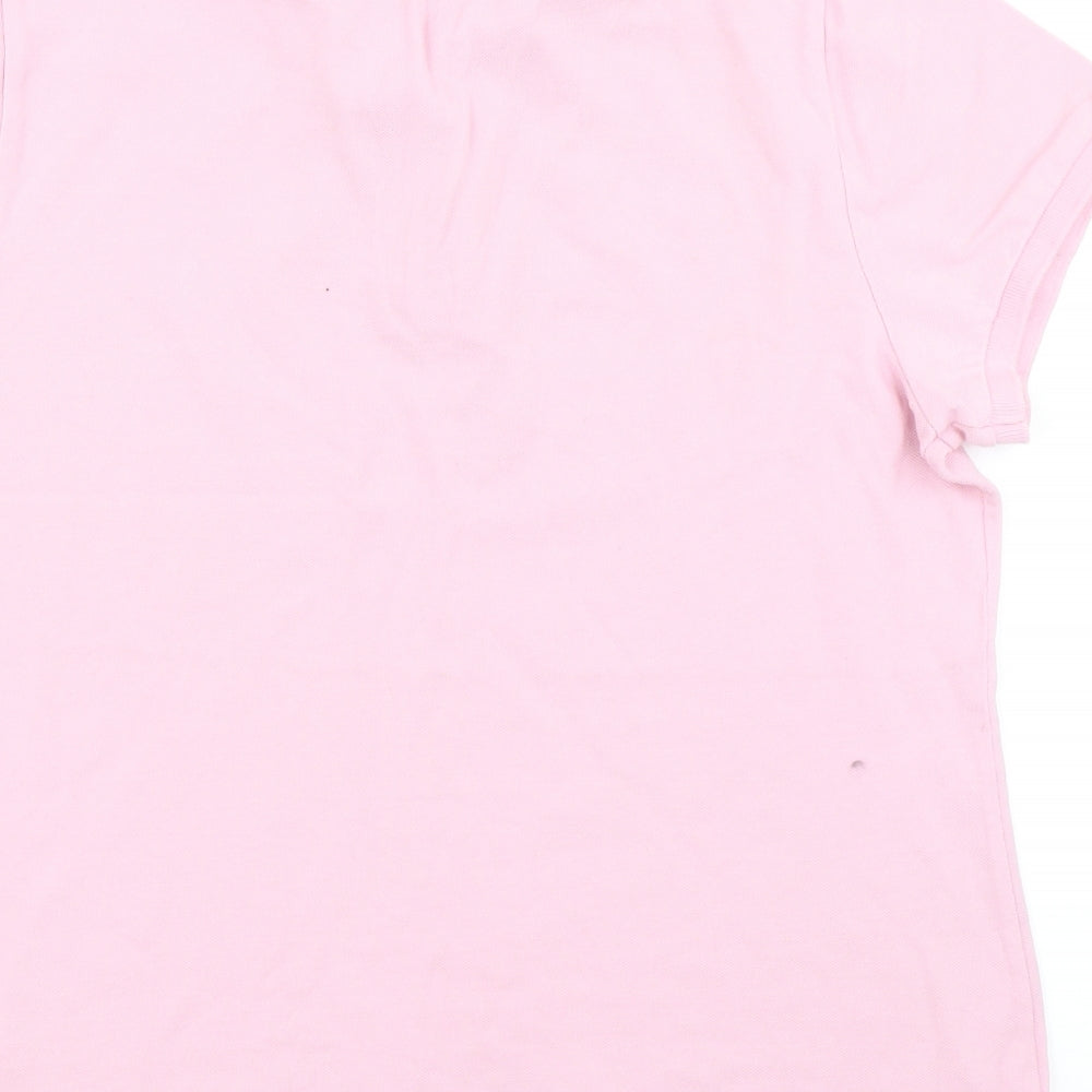 Ralph Lauren Mens Pink    Polo Size XL